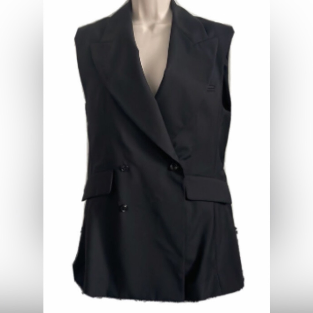 R13 sleeveless blazer